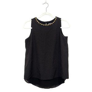 Cooper & Ella: Black sleeveless blouse